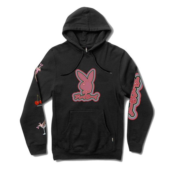 playboy Tokyo Club 3.0 Hoodie Men's - Hoodies Black