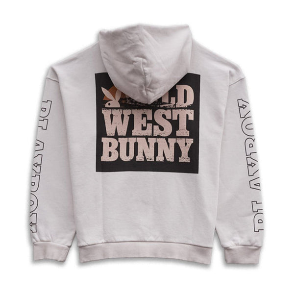 Playboy Wild West Hoodie Men's - Hoodies White