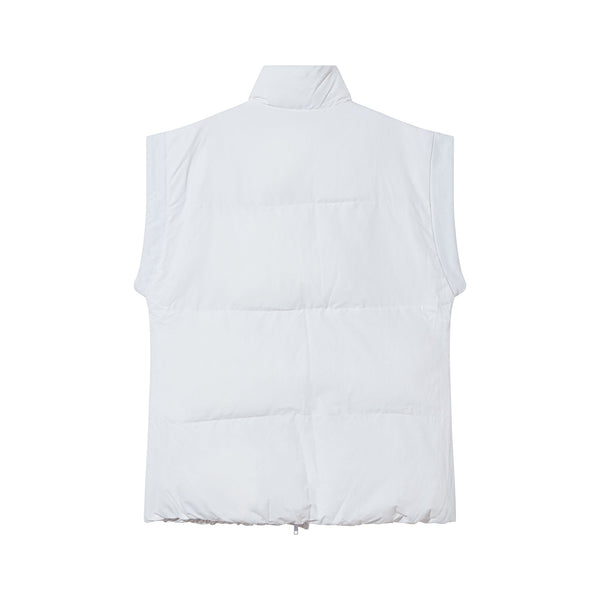 Playboy Women's Puffer Vest Women's - Jackets White