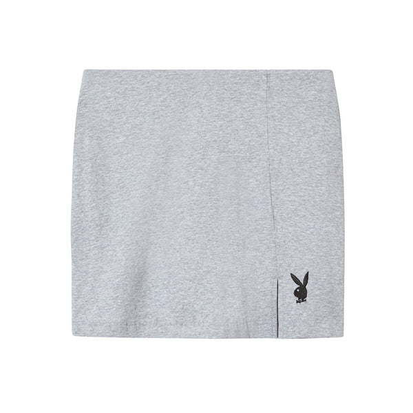 playboy Women's Slit Skirt Women's - Skirts Grey