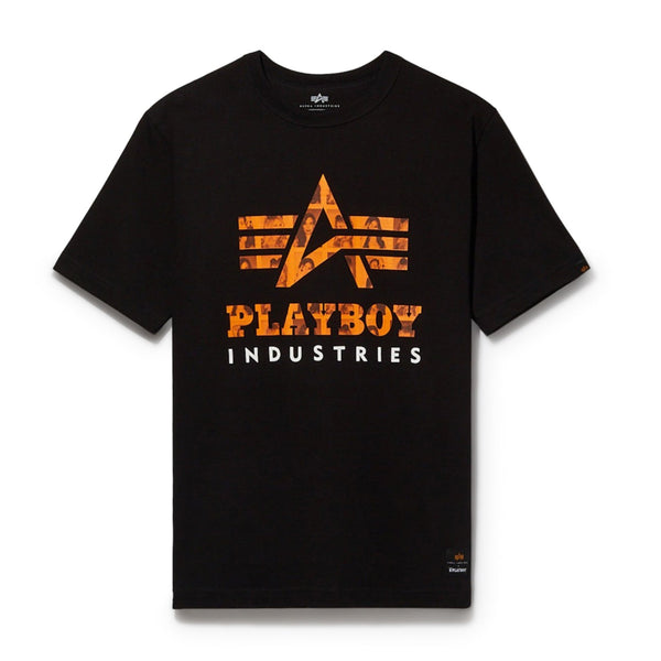 Playboy Playboy X Alpha Industries Classic T-Shirt Men's - T-Shirts Grey