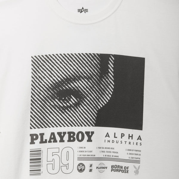 Playboy Playboy X Alpha Industries World Tour T-Shirt Men's - T-Shirts Sage