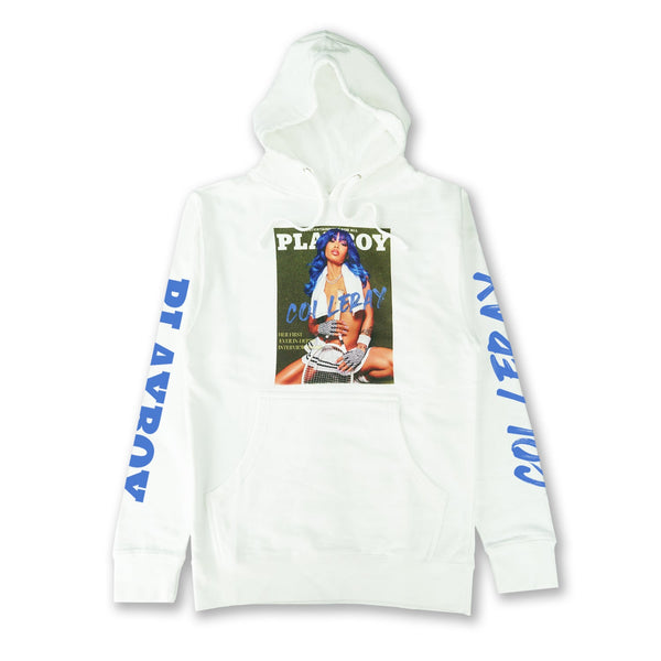 playboy Playboy x Coi Leray Tennis Cover Hoodie Men's - Hoodies White