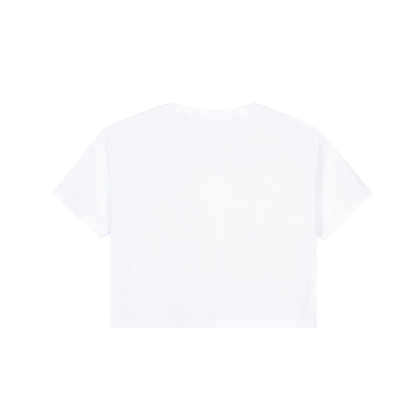 Playboy Playboy X Color Bars Spiral Women's Cropped T-Shirt Women's - T-Shirts Black