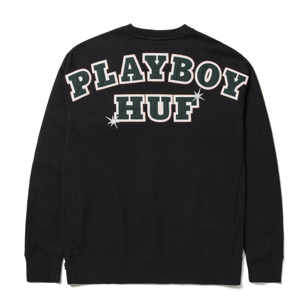 Playboy Playboy X HUF Rabbit Head Crewneck Sweatshirt Men's - Sweatshirts Grey