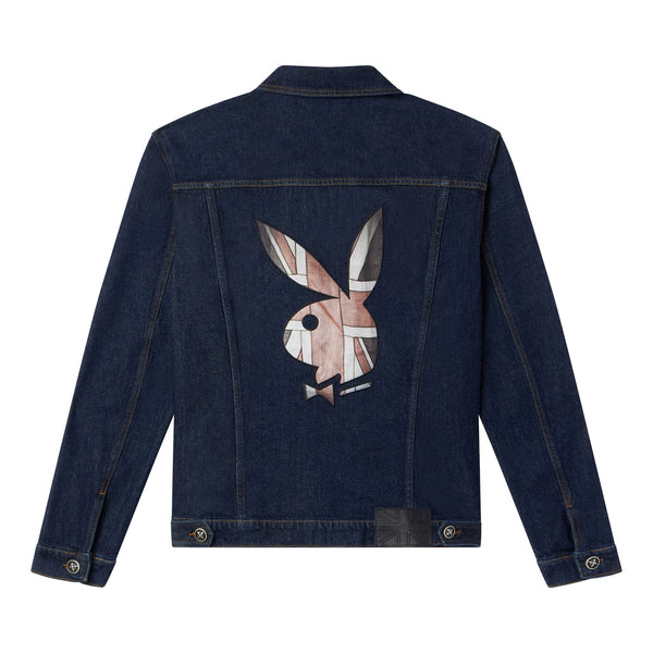 playboy Playboy x John Richmond Denim Jacket Men's - Jackets Dark Blue