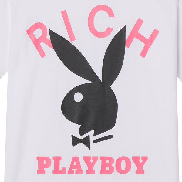 Playboy Playboy X John Richmond Logo T-Shirt Men's - T-Shirts White