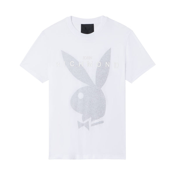 playboy Playboy x John Richmond Rabbit Head T-Shirt Men's - T-Shirts White