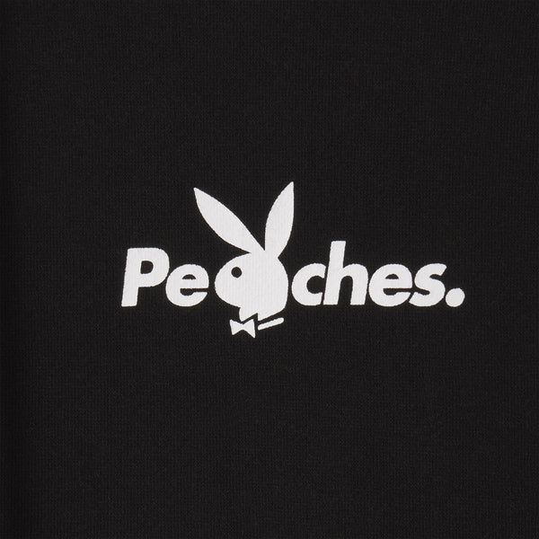 Playboy Playboy X Peaches. Script Hoodie Men's - Hoodies Black