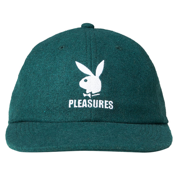 Playboy Playboy X Pleasures Wool Strapback Hat Accessories - Hat Black