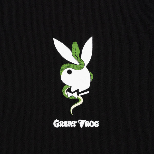 Playboy Playboy X The Great Frog Crewneck Sweatshirt Men's - Sweatshirts Black