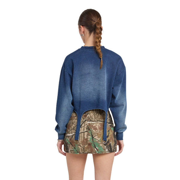 Playboy Player D Ring Sweatshirt Women's - Sweatshirts Indigo