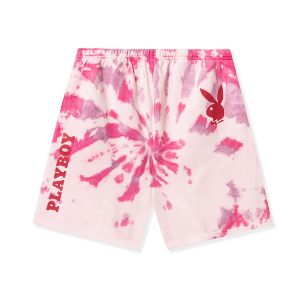 playboy Playmate Pink Tie Dye Shorts Women's - Shorts SMALL