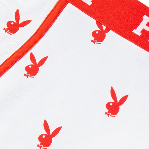 Playboy Rabbit Head Boxer Briefs Men's - Underwear Red
