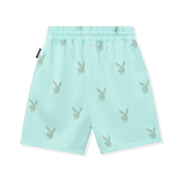 Playboy Rabbit Head Boyfriend Short Women's - Shorts Green