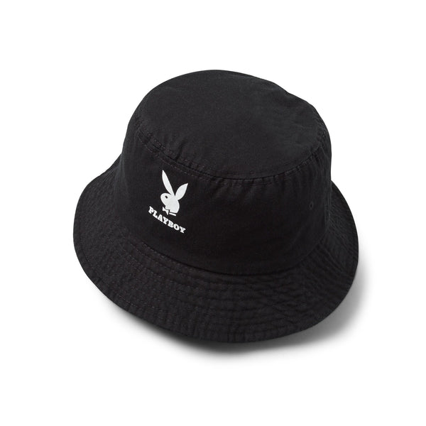 Playboy Rabbit Head Logo Bucket Hat Accessories - Hat Default Option