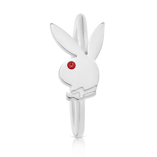 Playboy Rabbit Head Nose Ring Accessories - Jewelry Gold
