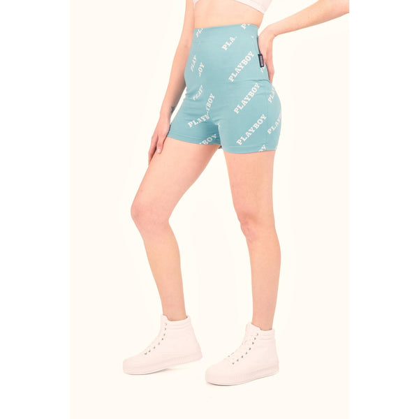 Playboy Repeating Masthead Bike Shorts Women's - Shorts 0