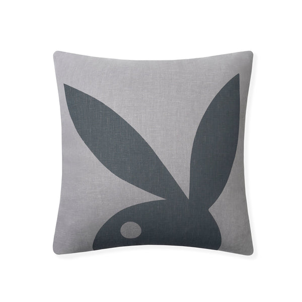 Playboy Shadow Bunny Pillow Home Goods - Pillow White