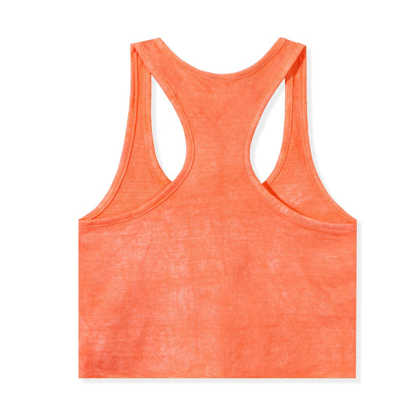 Playboy Sunburst Graphic Cropped Tank Women's - Tank SMALL