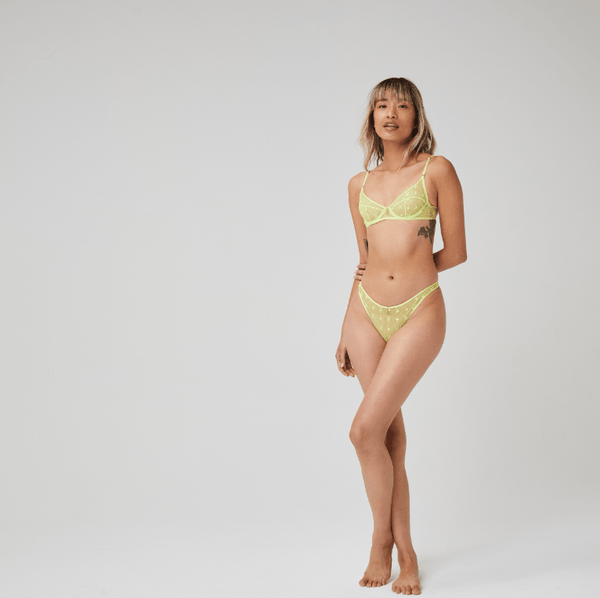 Playboy The Icon Underwire Bra Women's - Bralette Blue/ White