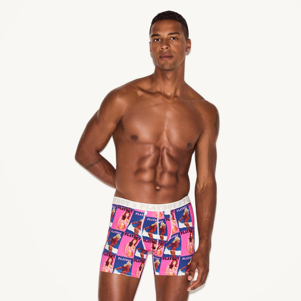 Playboy The March 1975 Cover Boxer Brief Men's - Underwear March 1975 & June 2000 Covers