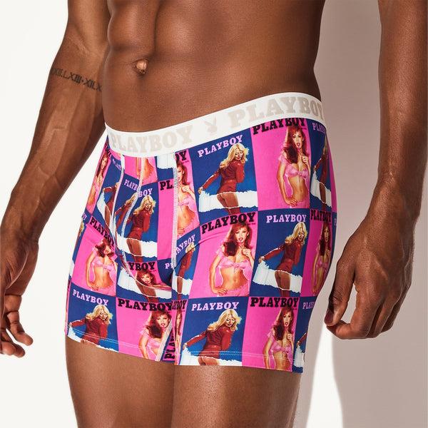 playboy The March 1975 Cover Boxer Brief Men's - Underwear March 1975 & June 2000 Covers