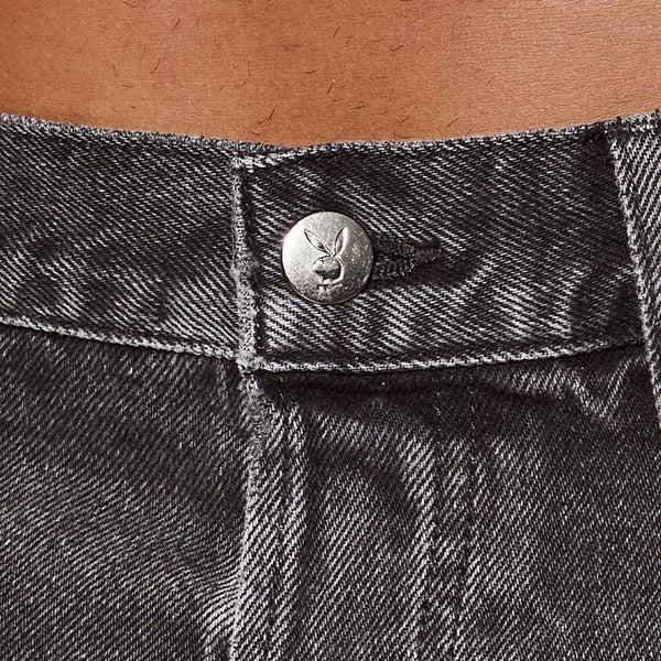 Playboy The Straight Leg Jean Vintage Black Wash Men's - Denim 30