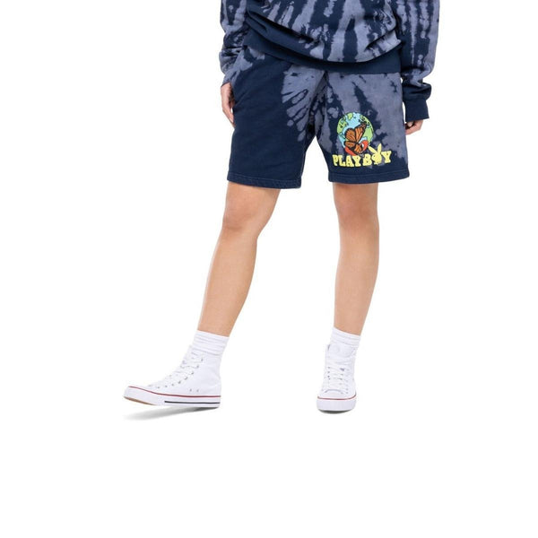 Playboy Tie-Dye Au Naturel Sweatshorts Men's - Shorts LARGE