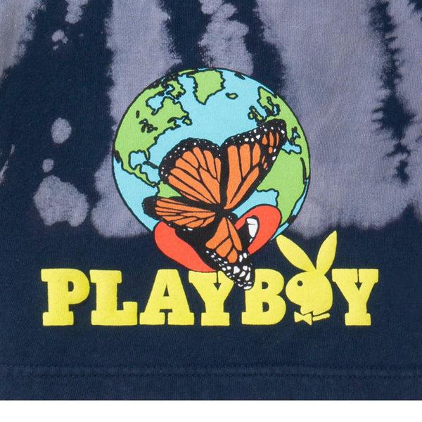 Playboy Tie-Dye Au Naturel Sweatshorts Men's - Shorts LARGE