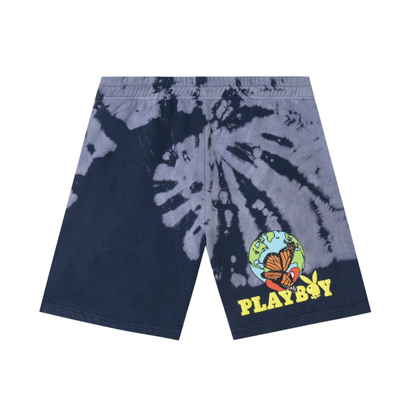 playboy Tie-Dye Au Naturel Sweatshorts Men's - Shorts LARGE