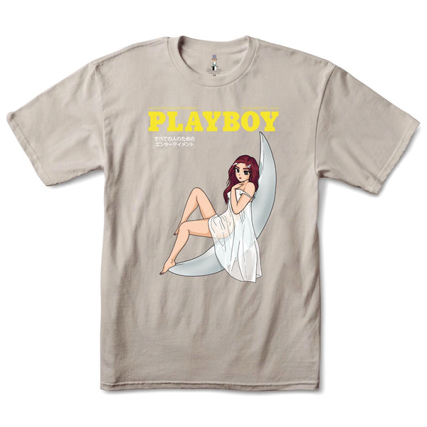 Playboy Tokyo Club Moonlit T-Shirt Men's - T-Shirts Lavender