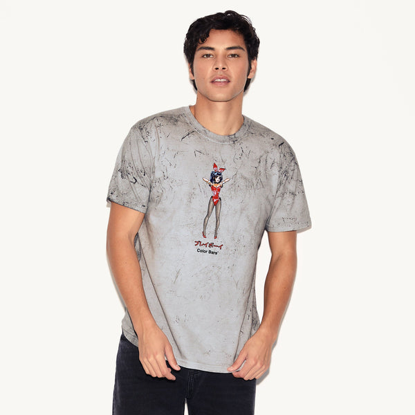 Playboy Tokyo Club Tight Squeeze T-Shirt Men's - T-Shirts SMALL