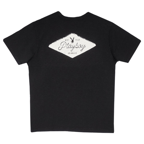 Playboy West Coast Playboy Tee Men's - T-Shirts Black
