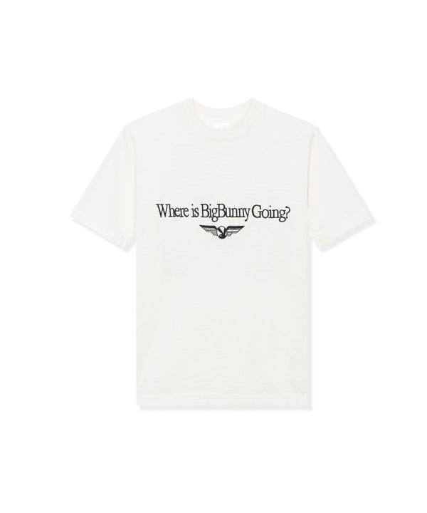 Playboy Where Is BigBunny Going? T-Shirt Men's - T-Shirts Mustard