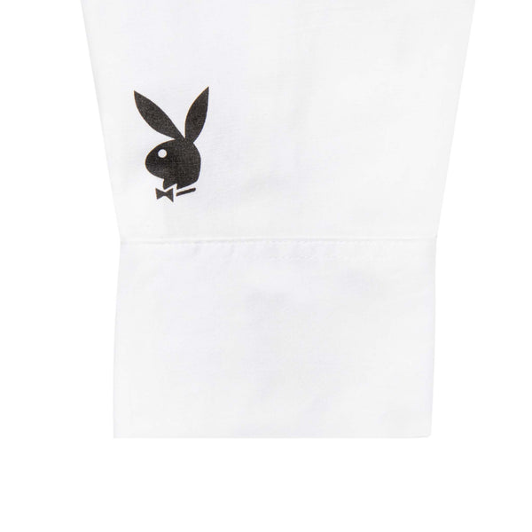 Playboy Women's Boyfriend Button Down Women's - Shirt SMALL