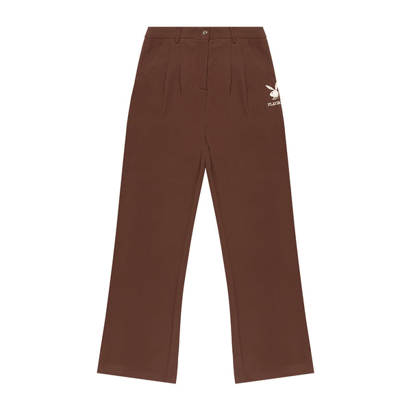 playboy Women's Boyfriend Trouser Women's - Pants Coca mocha