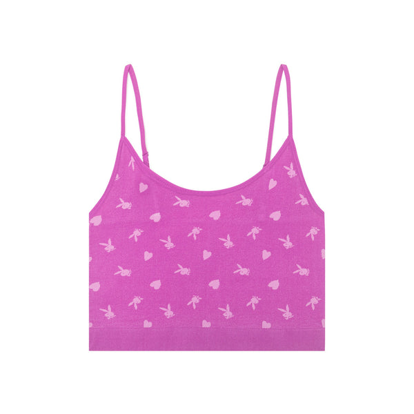 Playboy Women's Bunny Seamless Cami Women's - Tank Arctic Ice