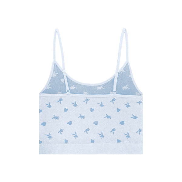 Playboy Women's Bunny Seamless Cami Women's - Tank Arctic Ice