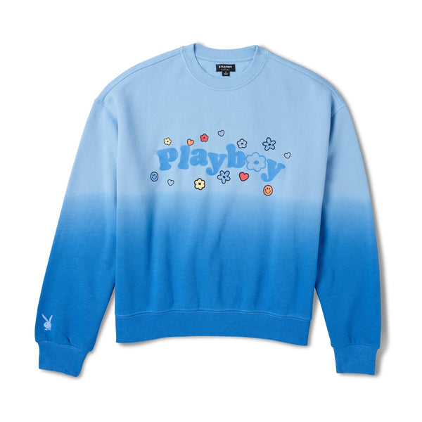 playboy Women's Camp Crew Neck Sweatshirt Women's - Sweatshirts Frozen fjord