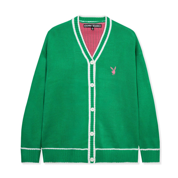 playboy Women's Cricket Cardigan Women's - Sweater Green