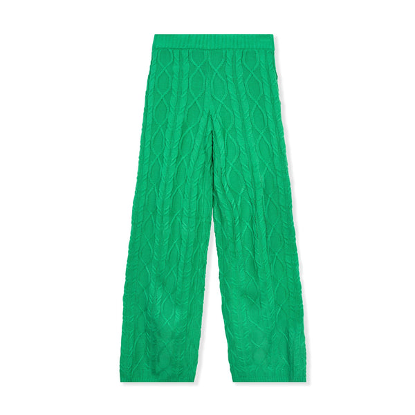 Playboy Women's Masthead Knit Pant Women's - Pants Green