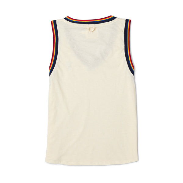 Playboy Women's Striped V-Neck Tank Top Women's - Tank XSMALL