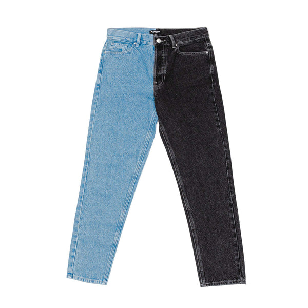 Playboy Women's Two-Tone Ultra High Rise Denim Pants Women's - Denim 26