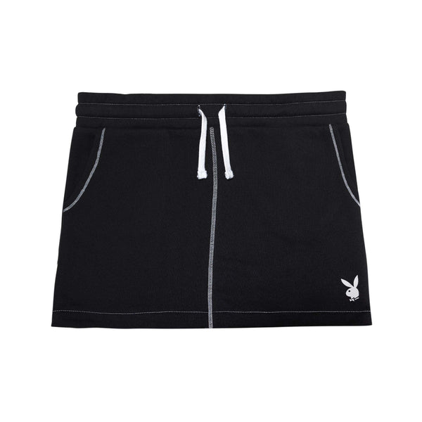 playboy Women's Varsity Mini Skirt Women's - Skirts Black
