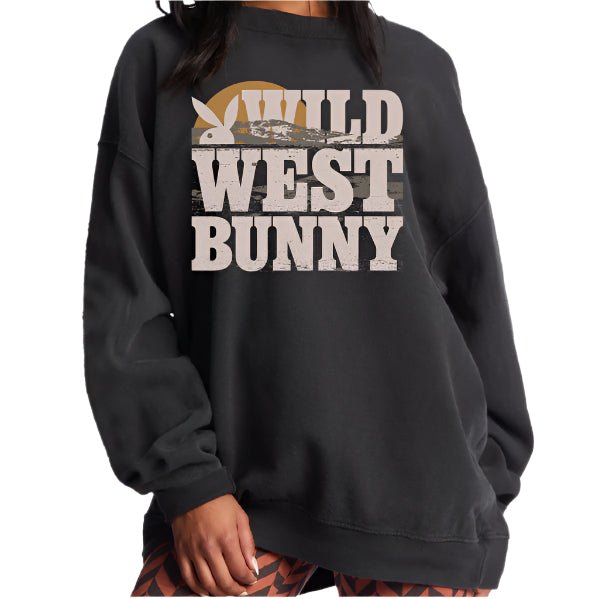 playboy WW Bunny Sweatshirt. Women's - Sweatshirts Vintage Black