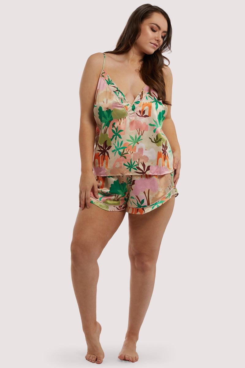 Playful Promises Alja Horvat Recycled Abstract Print Short