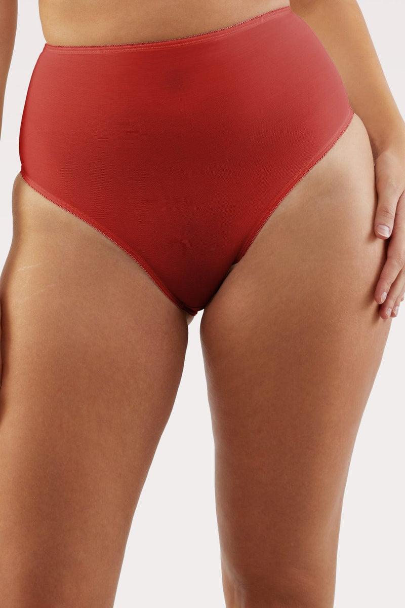 playful promises Annette Red Classic High Waist Brief