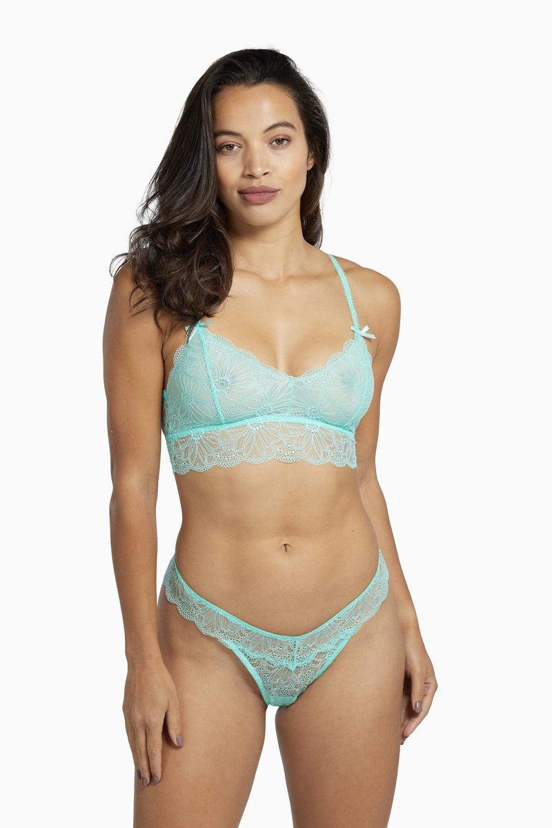 Playful Promises Ariana Mint Everyday Lace Bralette
