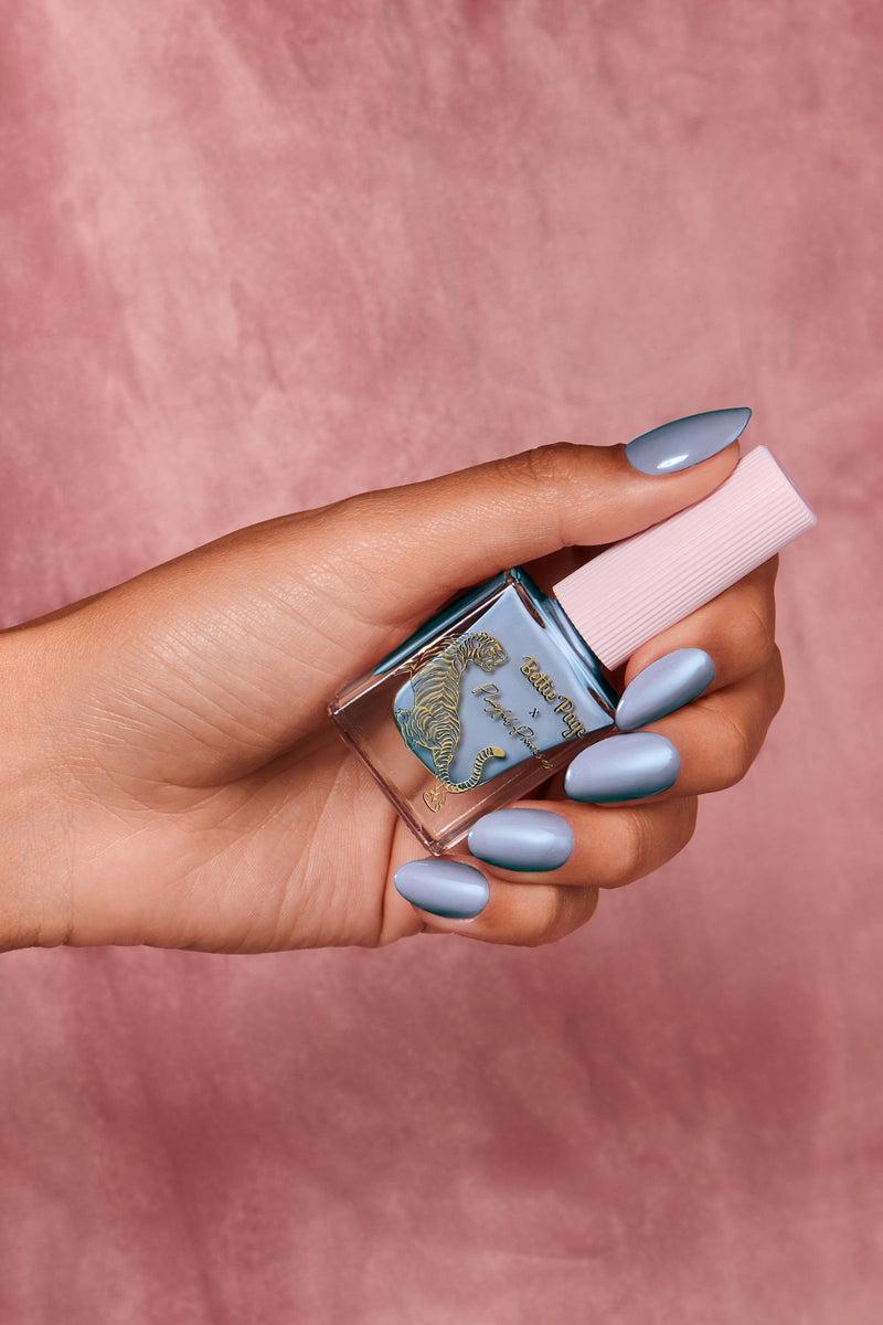 playful promises Blue Tempest Long Lasting Eco Nail Polish